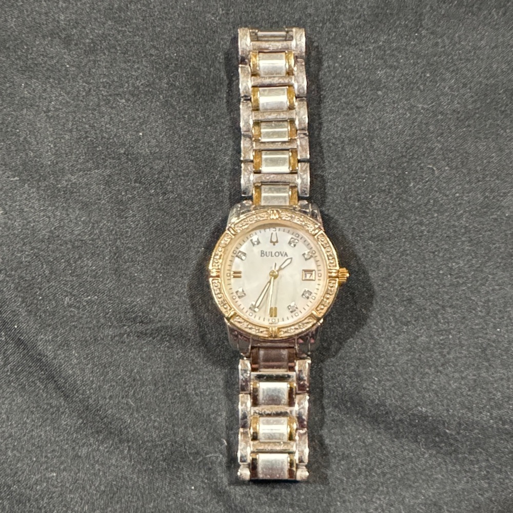 Bulova Women's Two-Tone Silver and Gold Watch